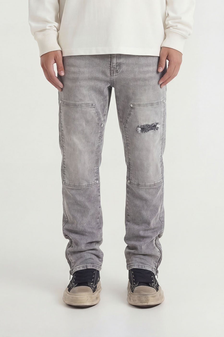 Luciana | Grey - Jeans Don't Waste Culture