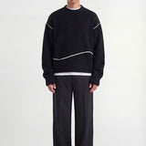 Tatu | Black - Knitwear Don't Waste Culture