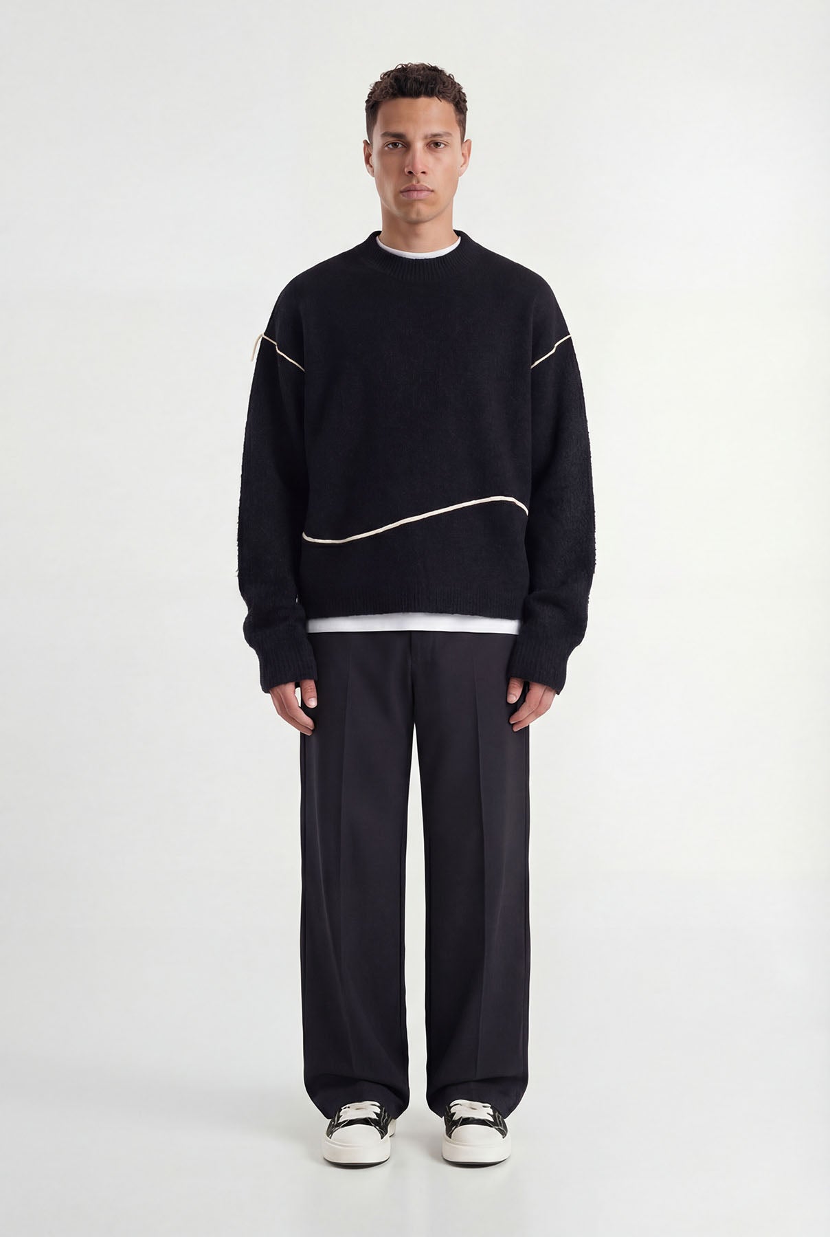 Tatu | Black - Knitwear Don't Waste Culture