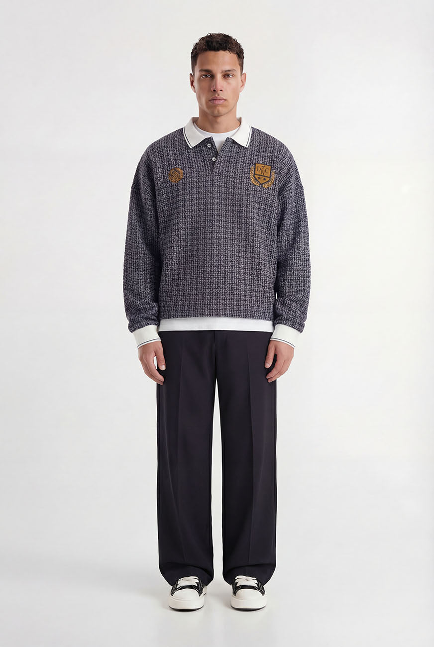 Alethea | Navy Blue - Knitwear Don't Waste Culture