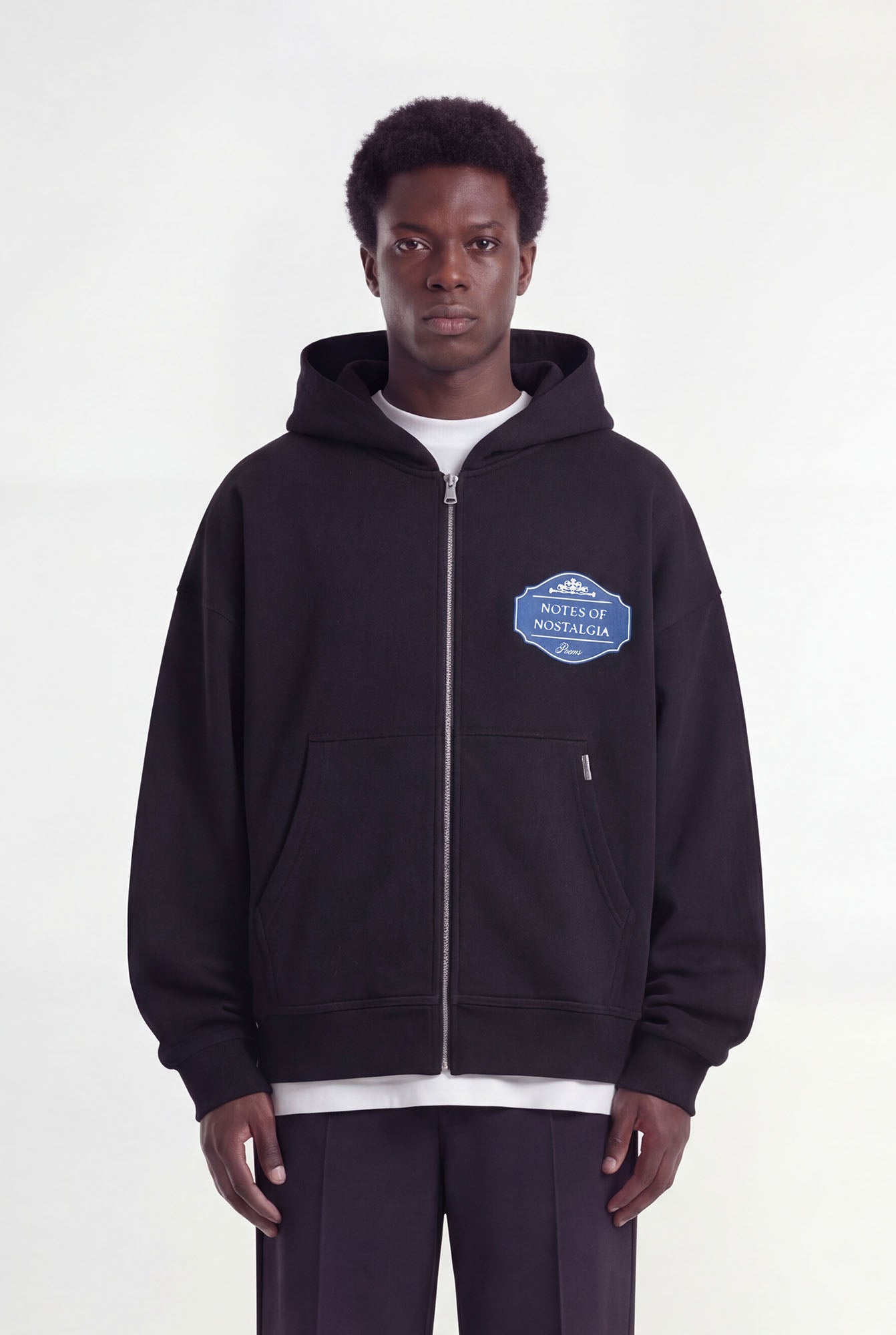 Ulric | Black - Zipper Hoodies Don't Waste Culture