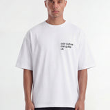 Oshimi T-shirt | White - T-shirts Don't Waste Culture