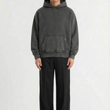 Marek | Washed Black - Hoodies Don't Waste Culture