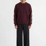 Ionora | Burgundy - Knitwear Don't Waste Culture