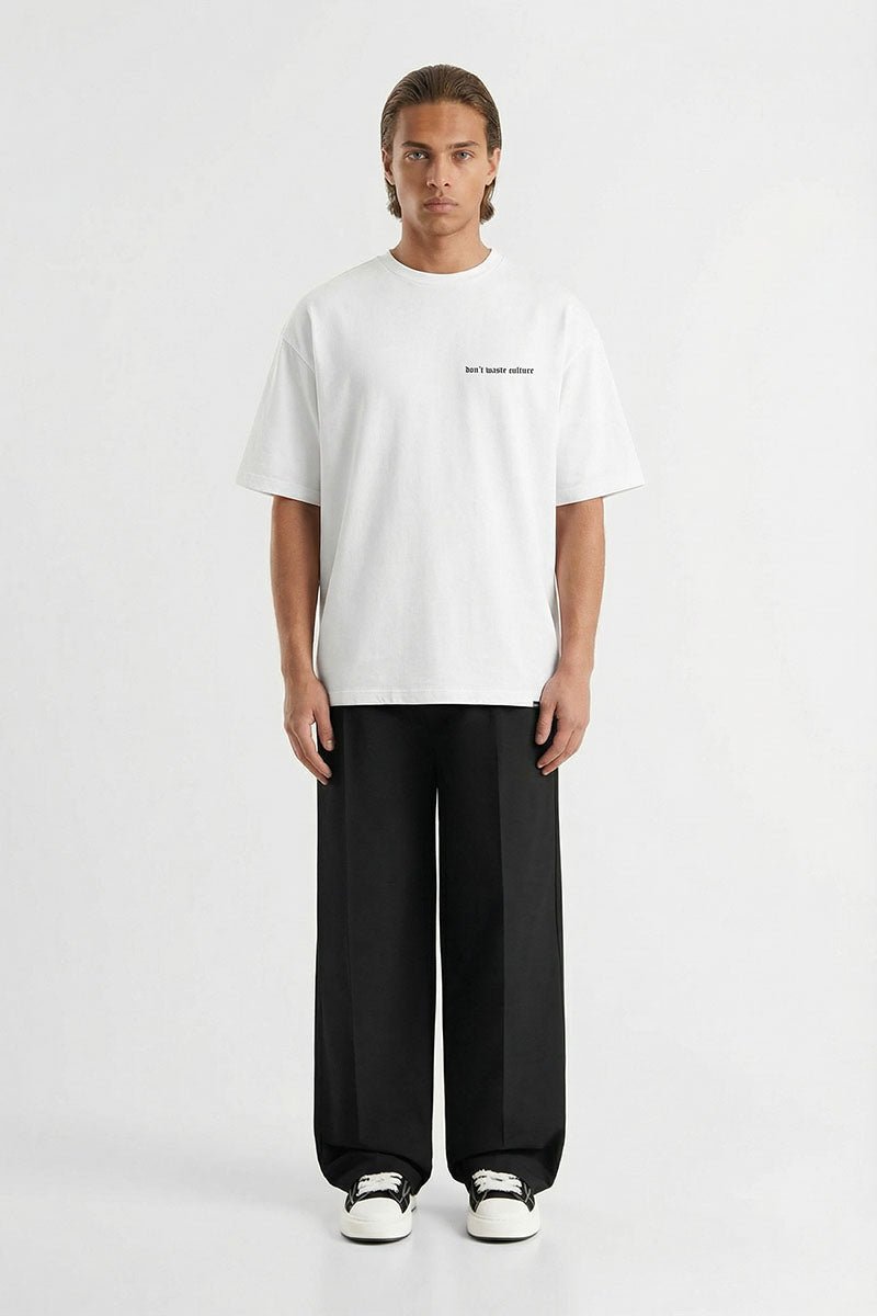 Millet | White - T-shirts Don't Waste Culture