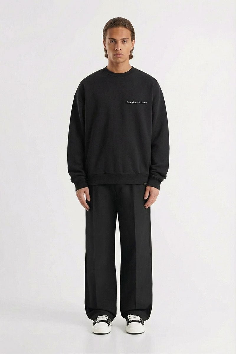 Xavi | Black - Sweaters Don't Waste Culture