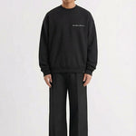 Xavi | Black - Sweaters Don't Waste Culture