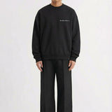 Xavi | Black - Sweaters Don't Waste Culture