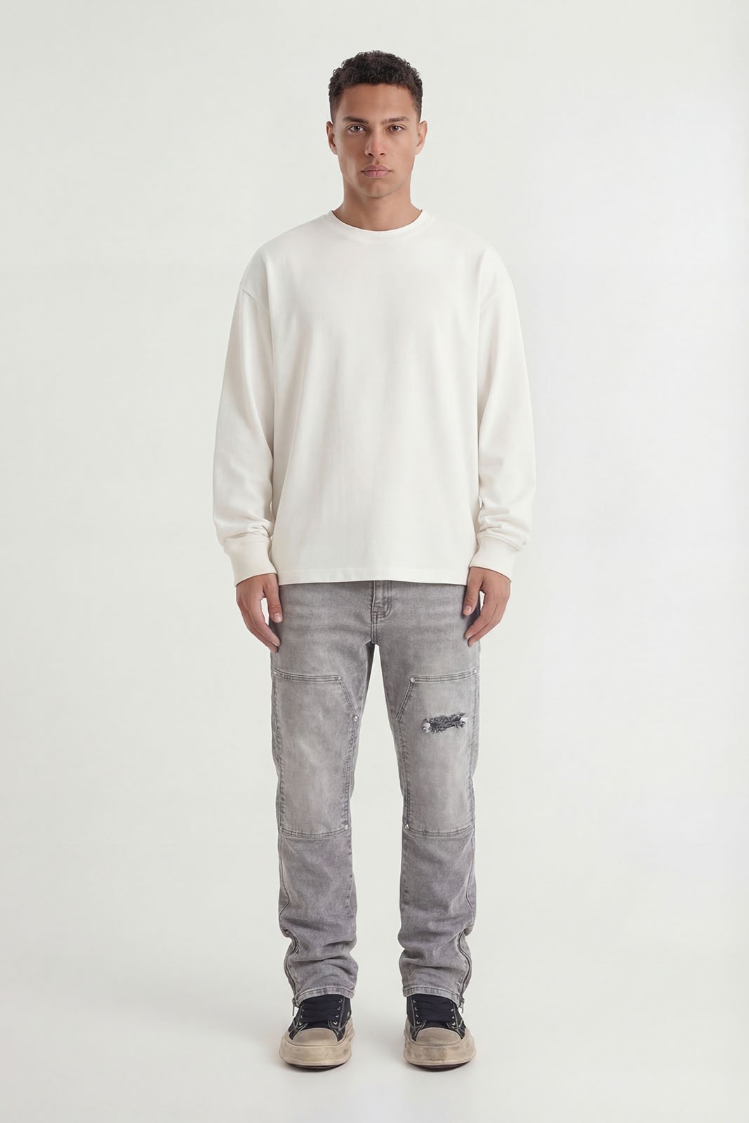 Luciana | Grey - Jeans Don't Waste Culture