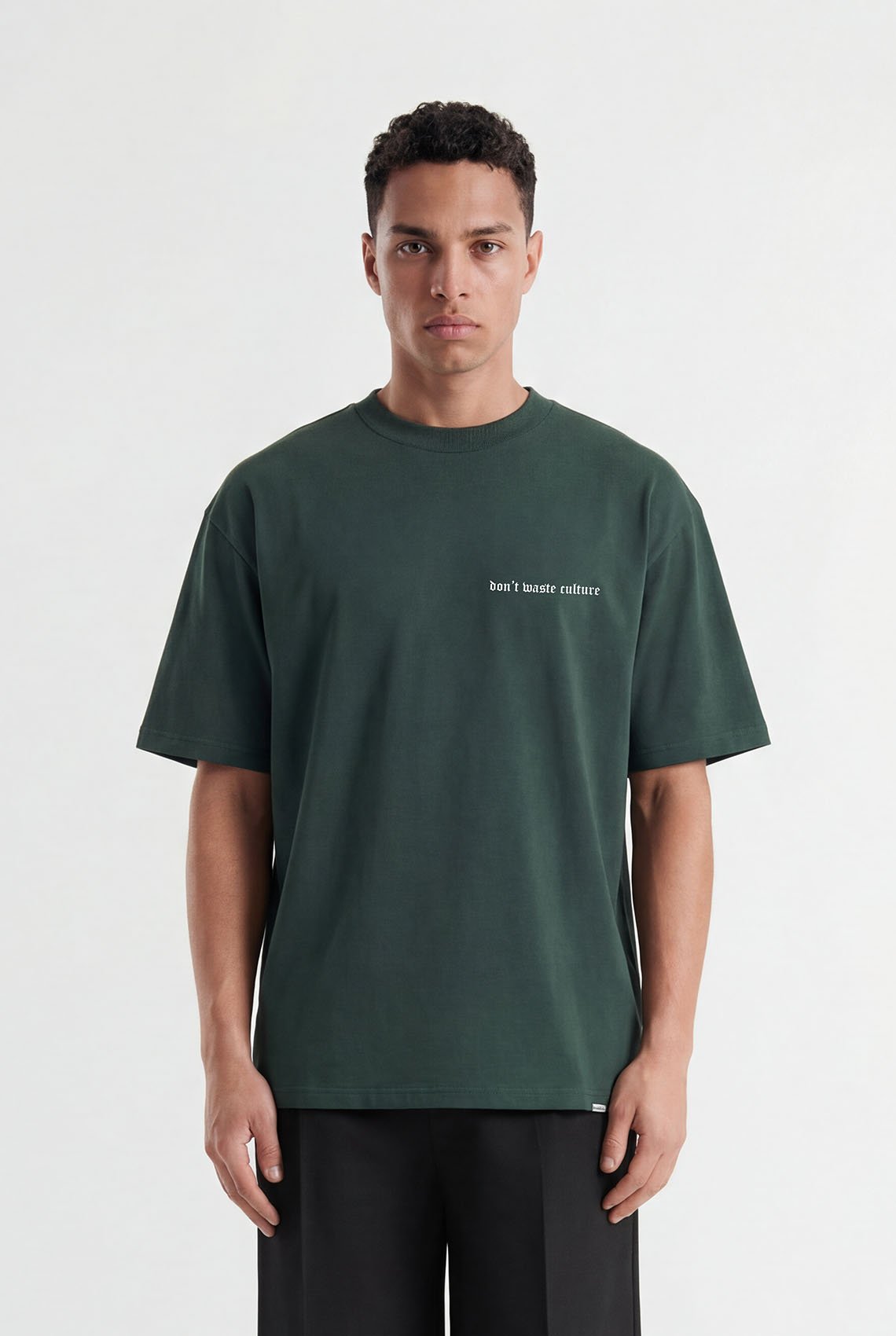Millet | Dark Green - T-shirts Don't Waste Culture