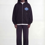 Ulric | Black - Zipper Hoodies Don't Waste Culture