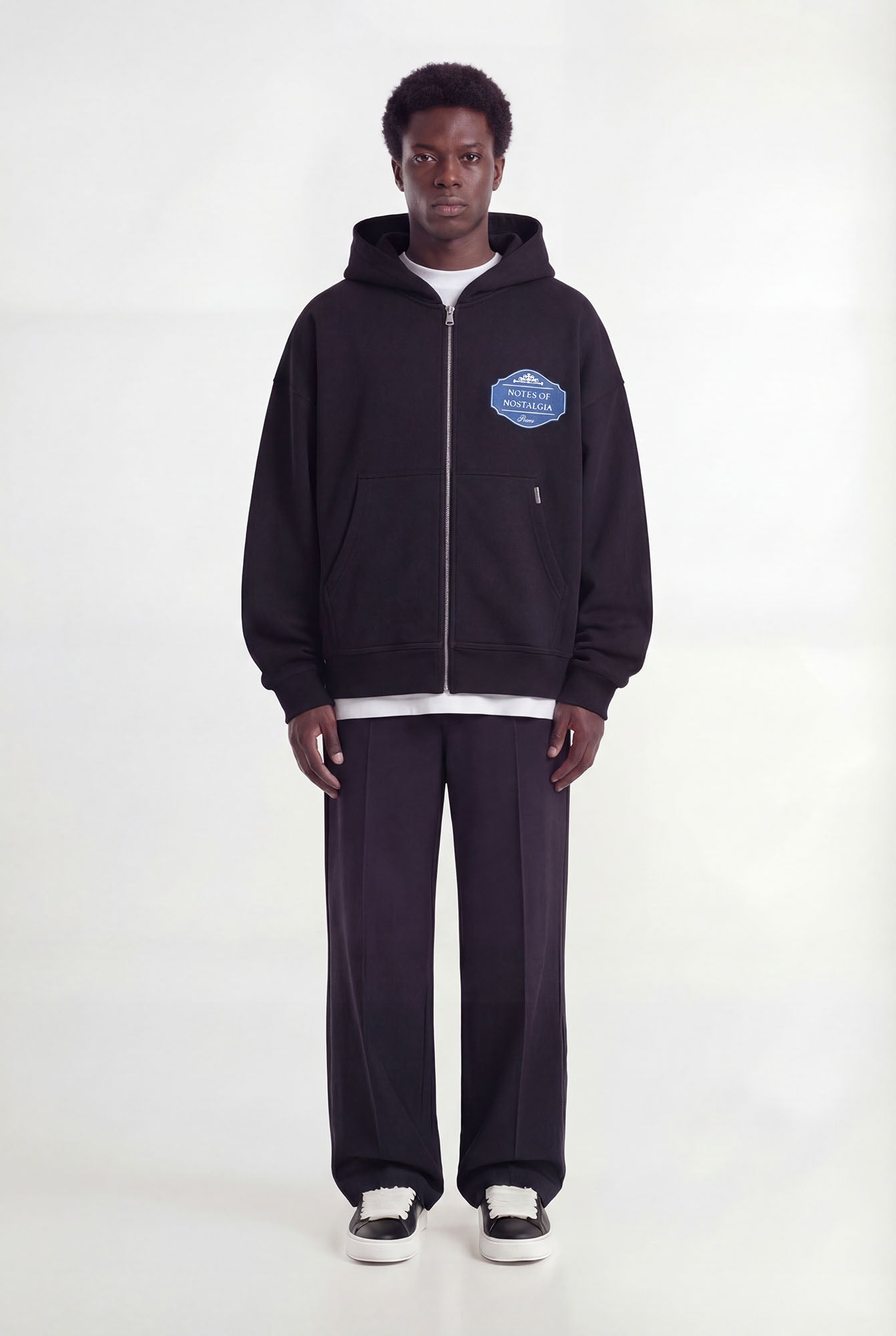 Ulric | Black - Zipper Hoodies Don't Waste Culture