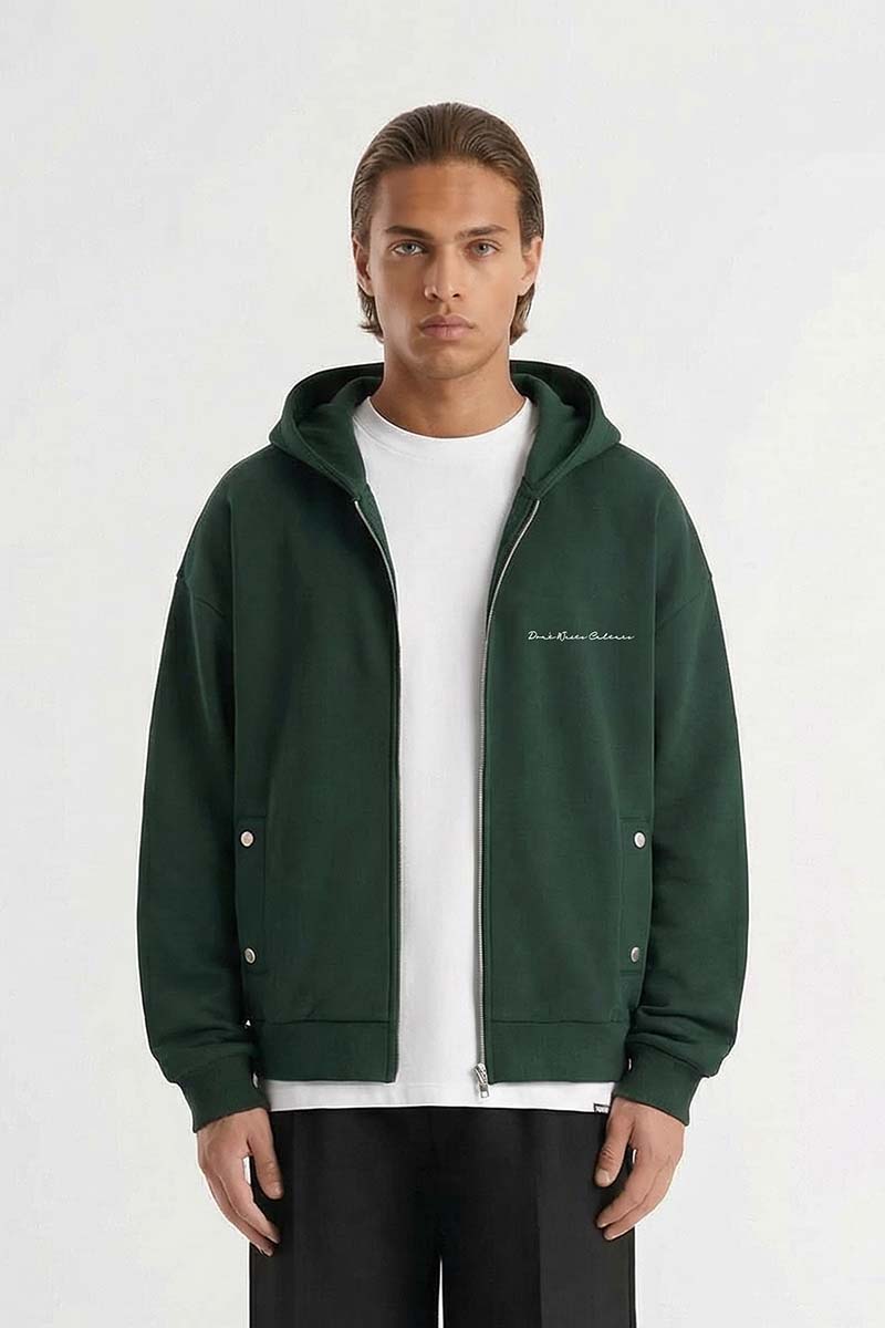 Aicha | Dark Green - Hoodies Don't Waste Culture