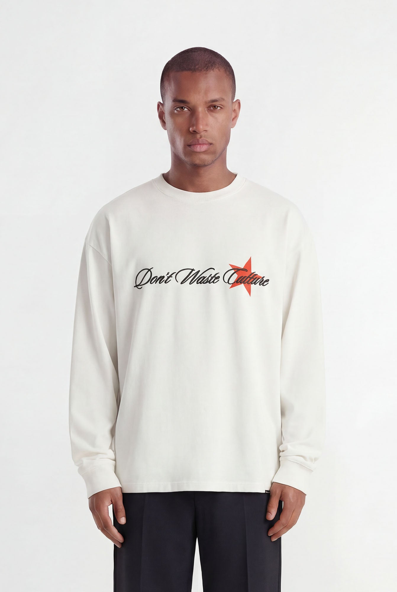 Unisa | Off - White - Longsleeves Don't Waste Culture