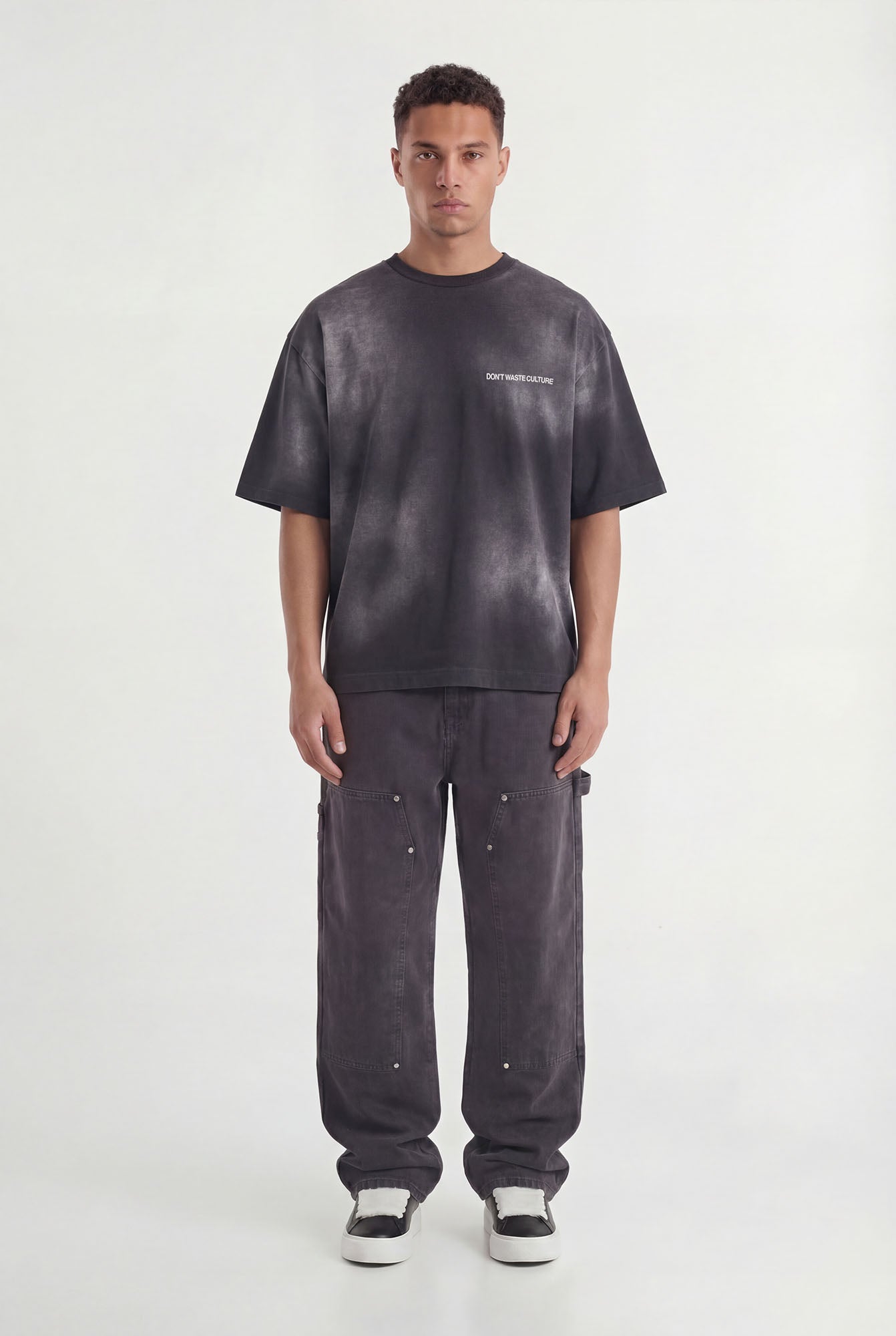 Islian | Washed Black - T-shirts Don't Waste Culture