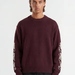 Ionora | Burgundy - Knitwear Don't Waste Culture