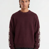 Ionora | Burgundy - Knitwear Don't Waste Culture