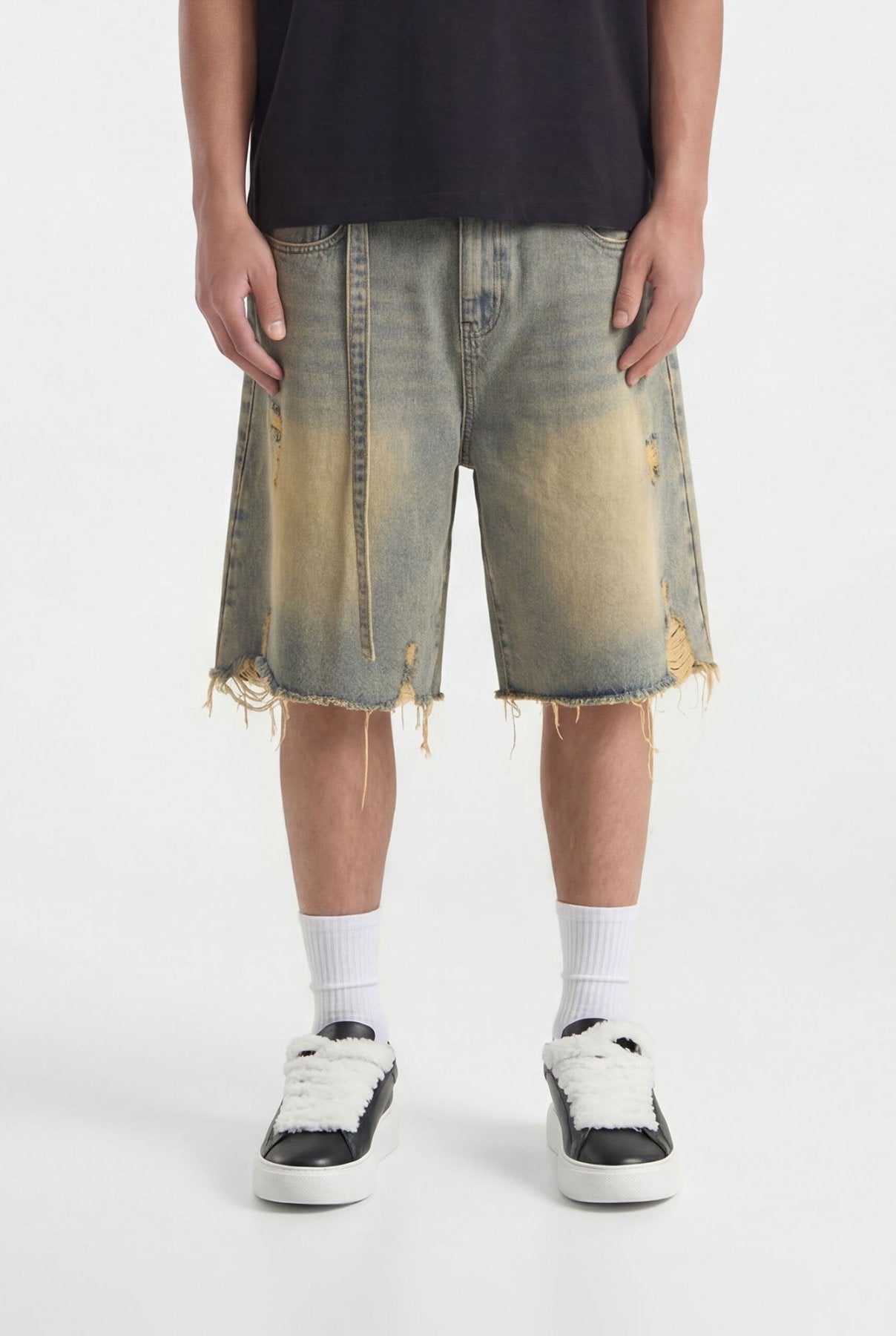 Gaellor Shorts | Pale Blue - Shorts Don't Waste Culture