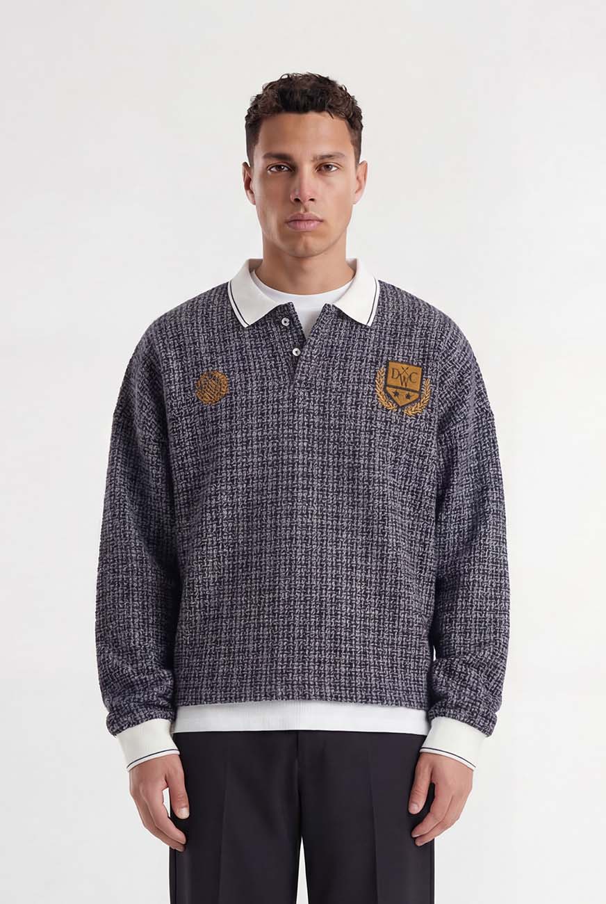 Alethea | Navy Blue - Knitwear Don't Waste Culture