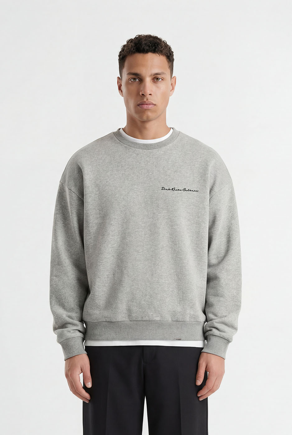 Xavi | Melange Grey - Sweaters Don't Waste Culture