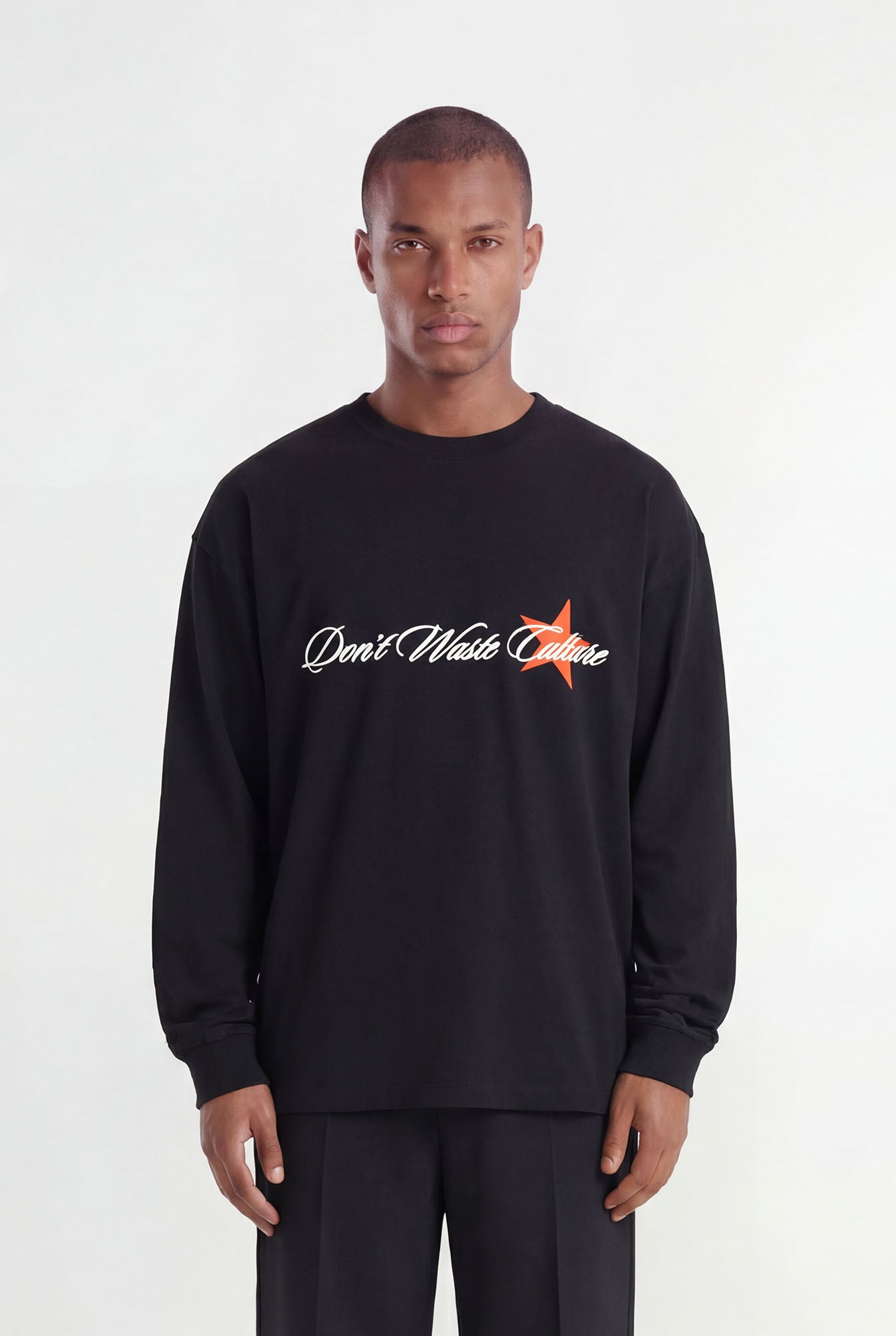 Unisa | Black - Longsleeves Don't Waste Culture