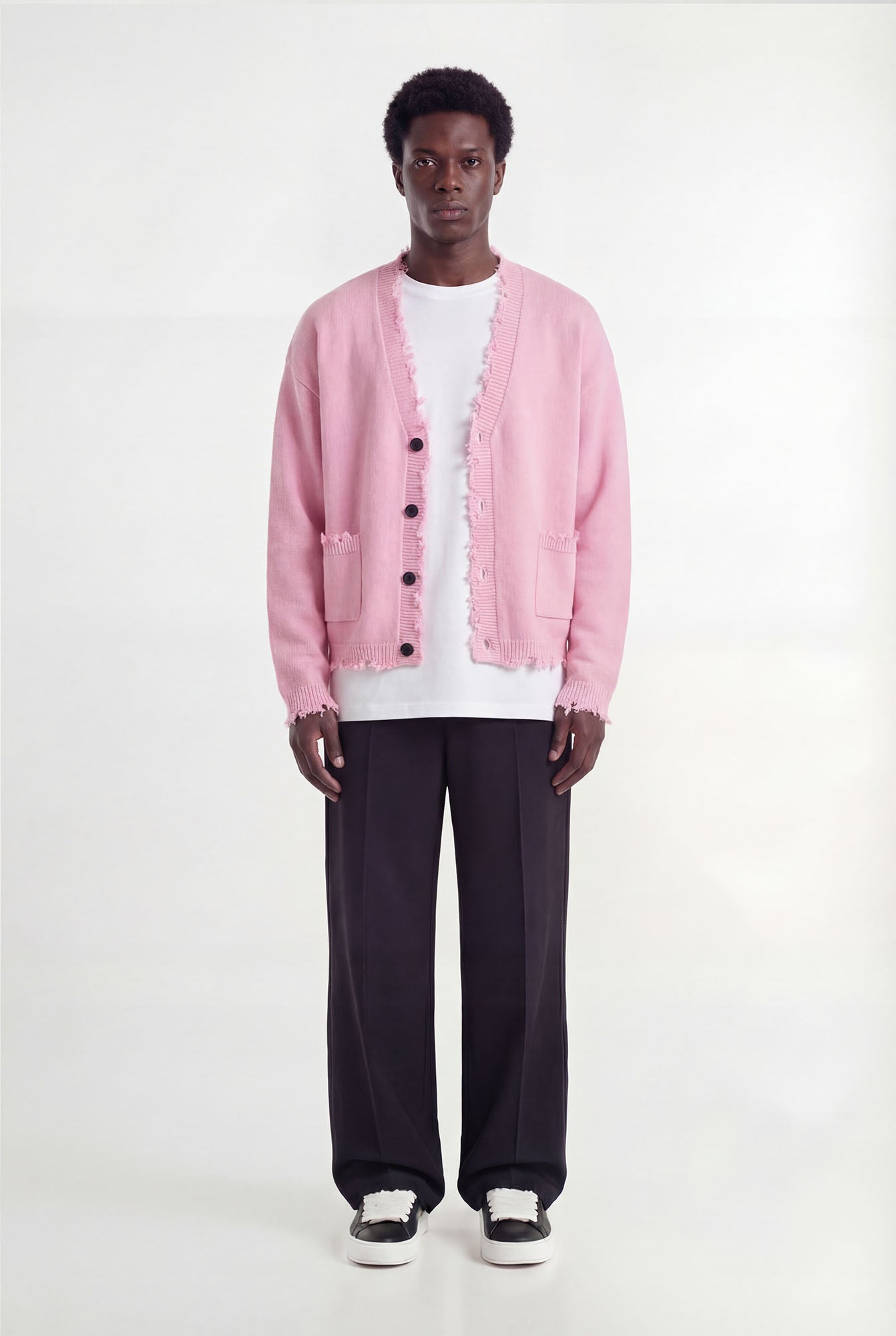 Jelani | Pink - Knitwear Don't Waste Culture