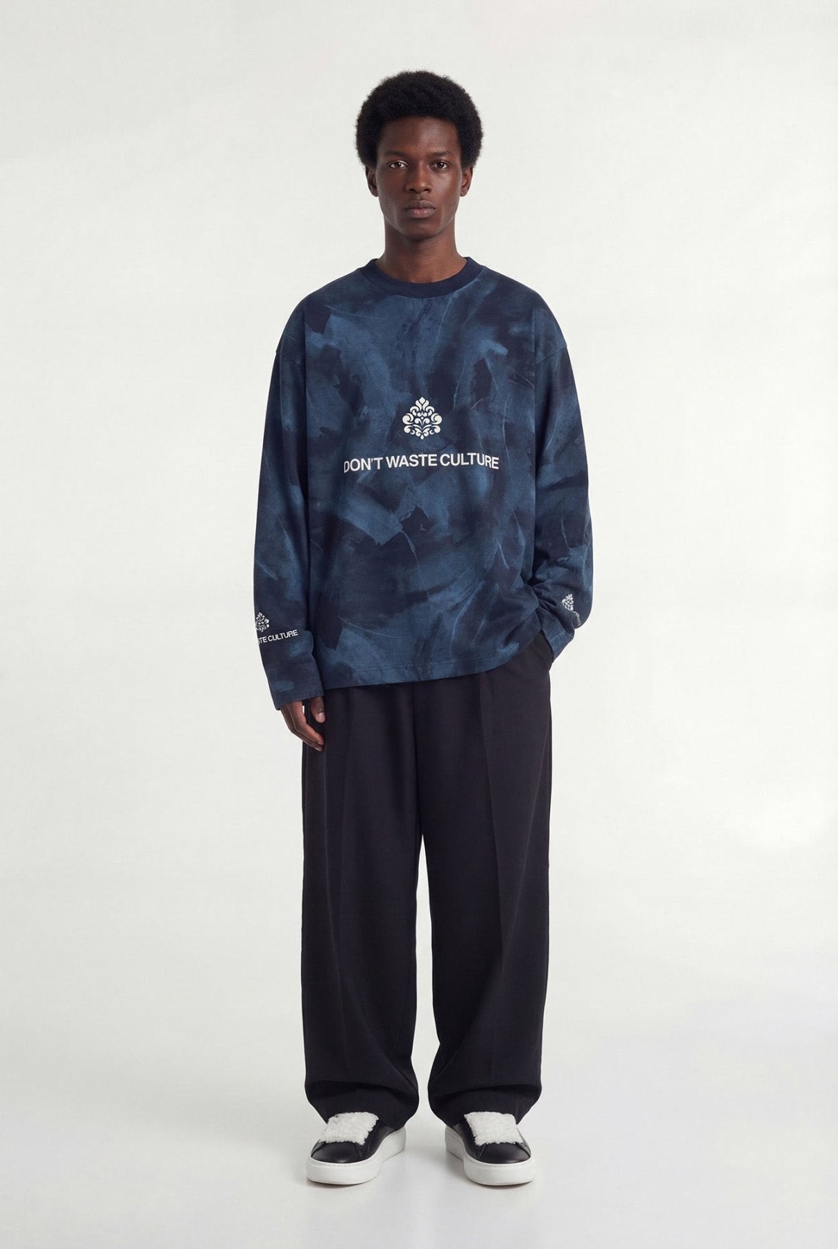 Zada Longsleeve | Blue - Longsleeves Don't Waste Culture