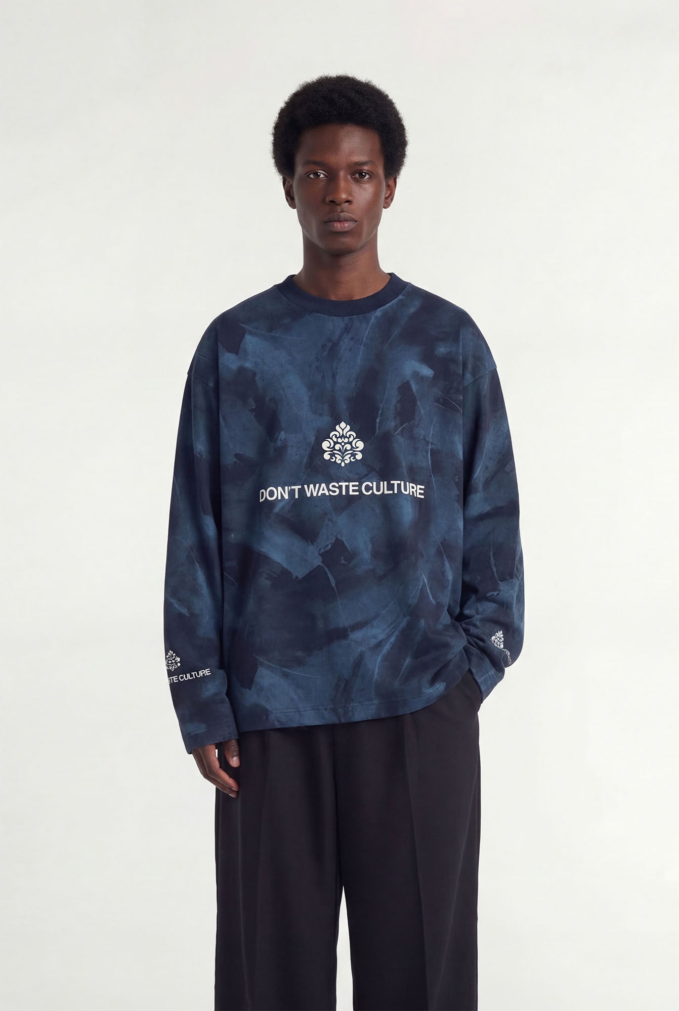 Zada Longsleeve | Blue - Longsleeves Don't Waste Culture