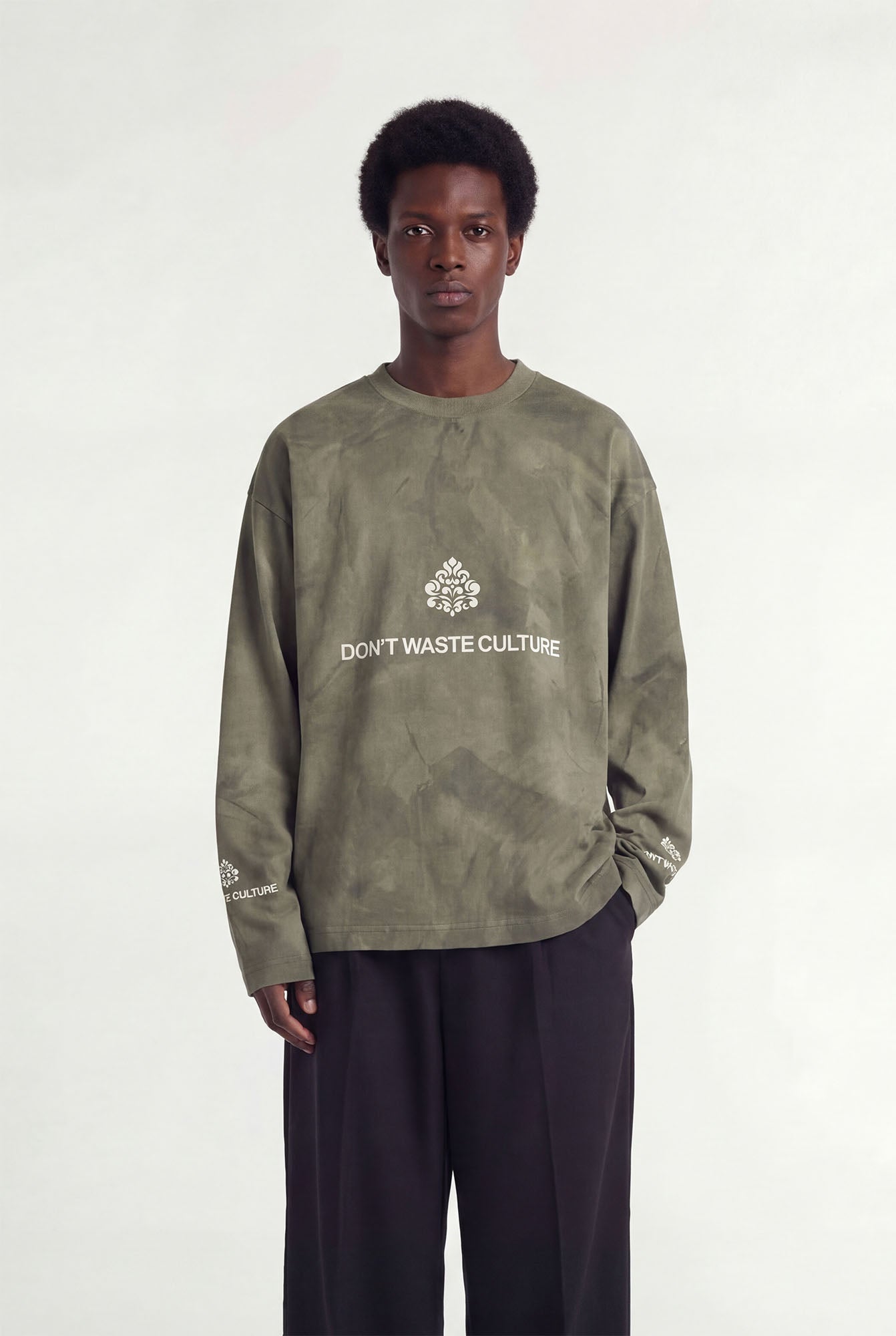 Zada Longsleeve | Army - Longsleeves Don't Waste Culture