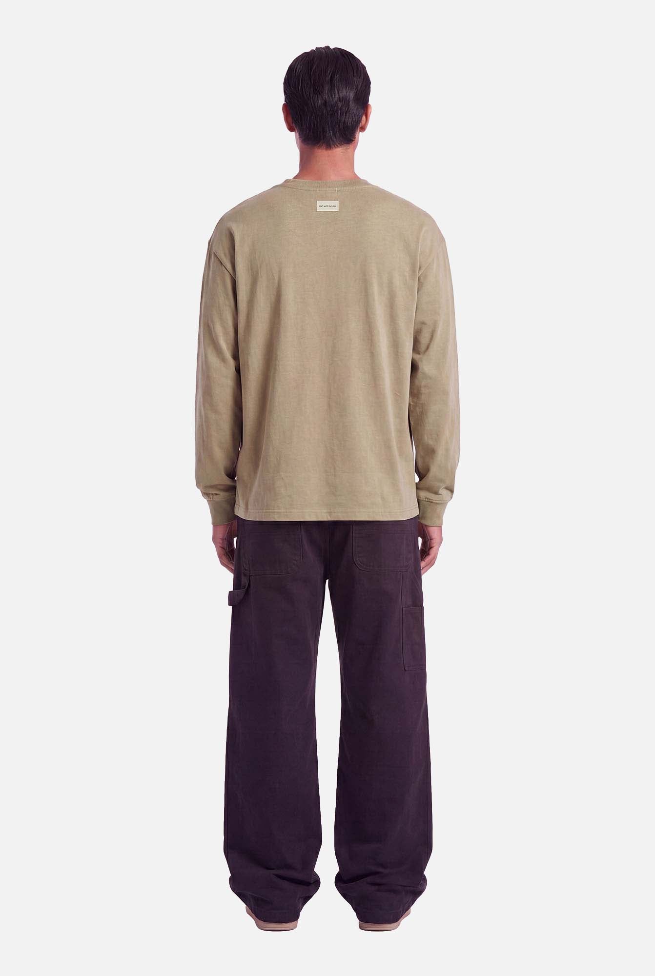 Zayd Longsleeve | Khaki - Longsleeves Don't Waste Culture