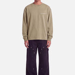 Zayd Longsleeve | Khaki - Longsleeves Don't Waste Culture