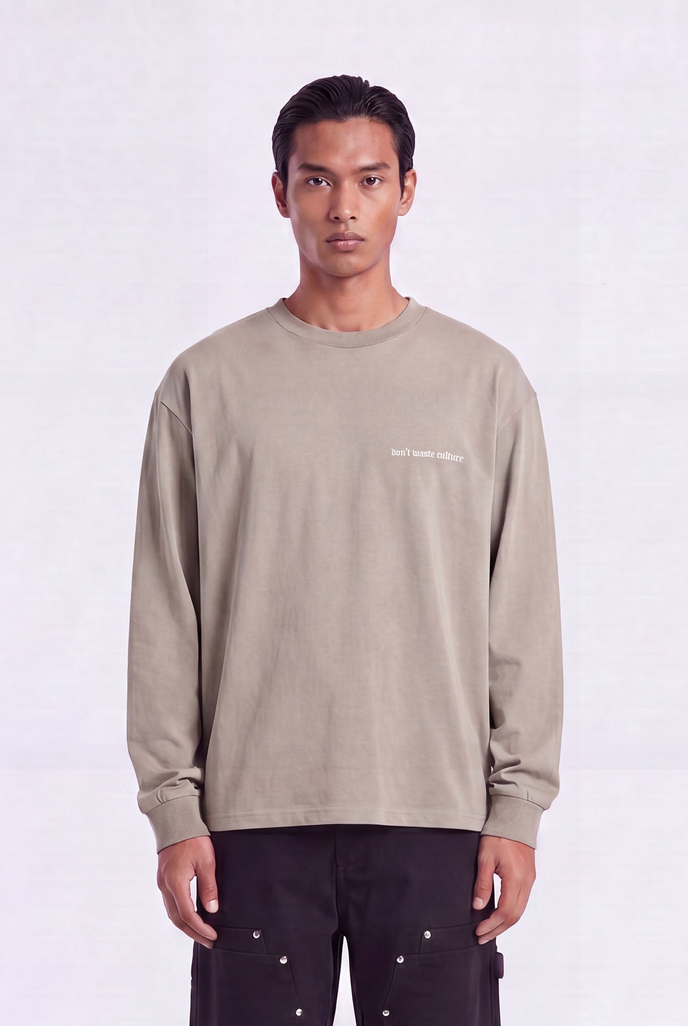 Zayd Longsleeve | Sage - Longsleeves Don't Waste Culture