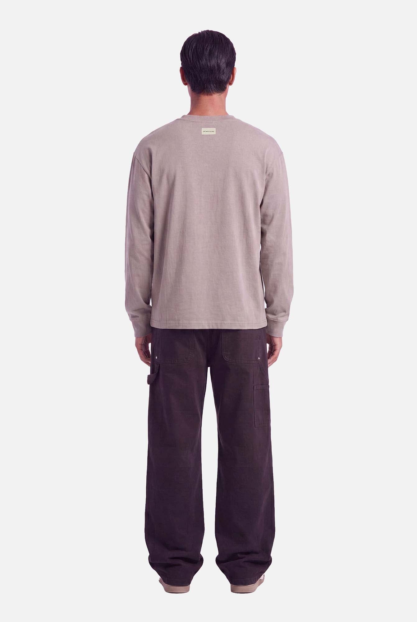 Zayd Longsleeve | Warm Grey - Longsleeves Don't Waste Culture
