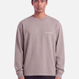 Zayd Longsleeve | Warm Grey - Longsleeves Don't Waste Culture