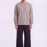 Zayd Longsleeve | Warm Grey