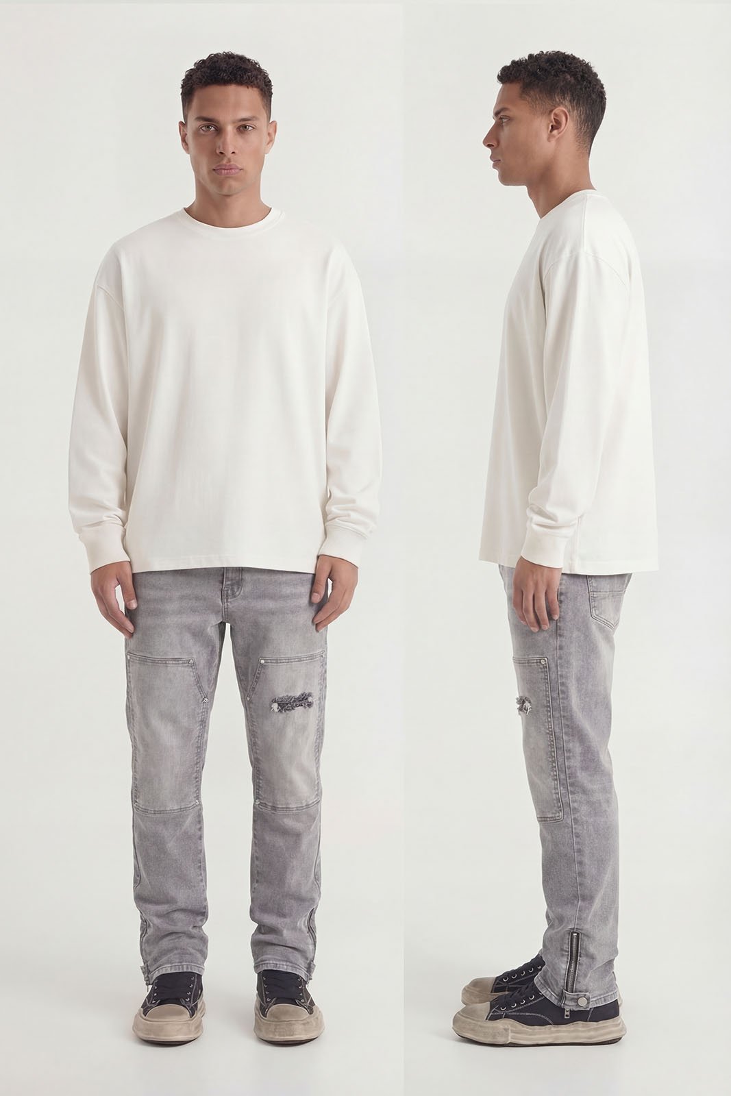 Luciana | Grey - Jeans Don't Waste Culture