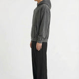 Marek | Washed Black - Hoodies Don't Waste Culture