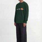 Unisa | Melange Green - Longsleeves Don't Waste Culture