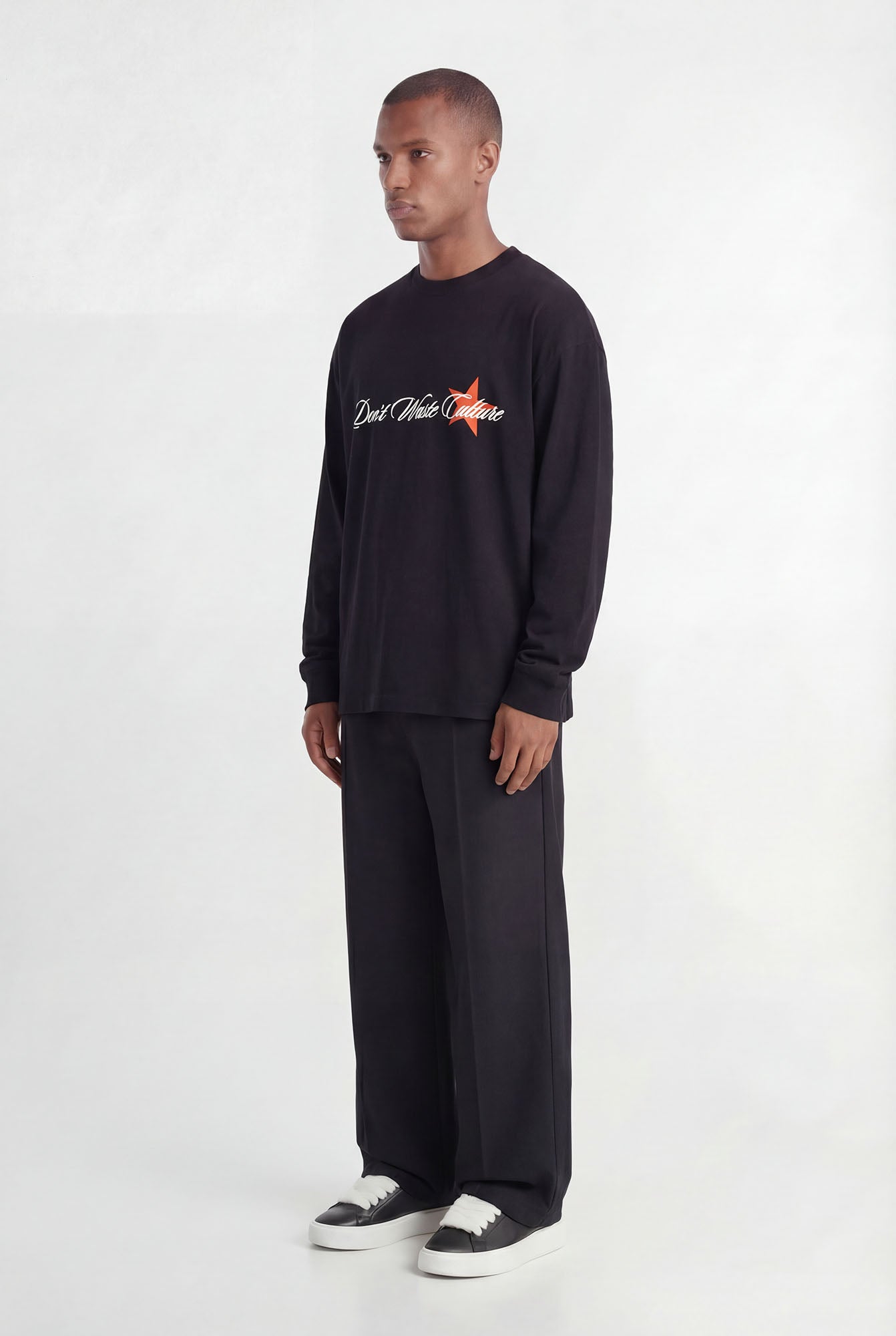 Unisa | Black - Longsleeves Don't Waste Culture