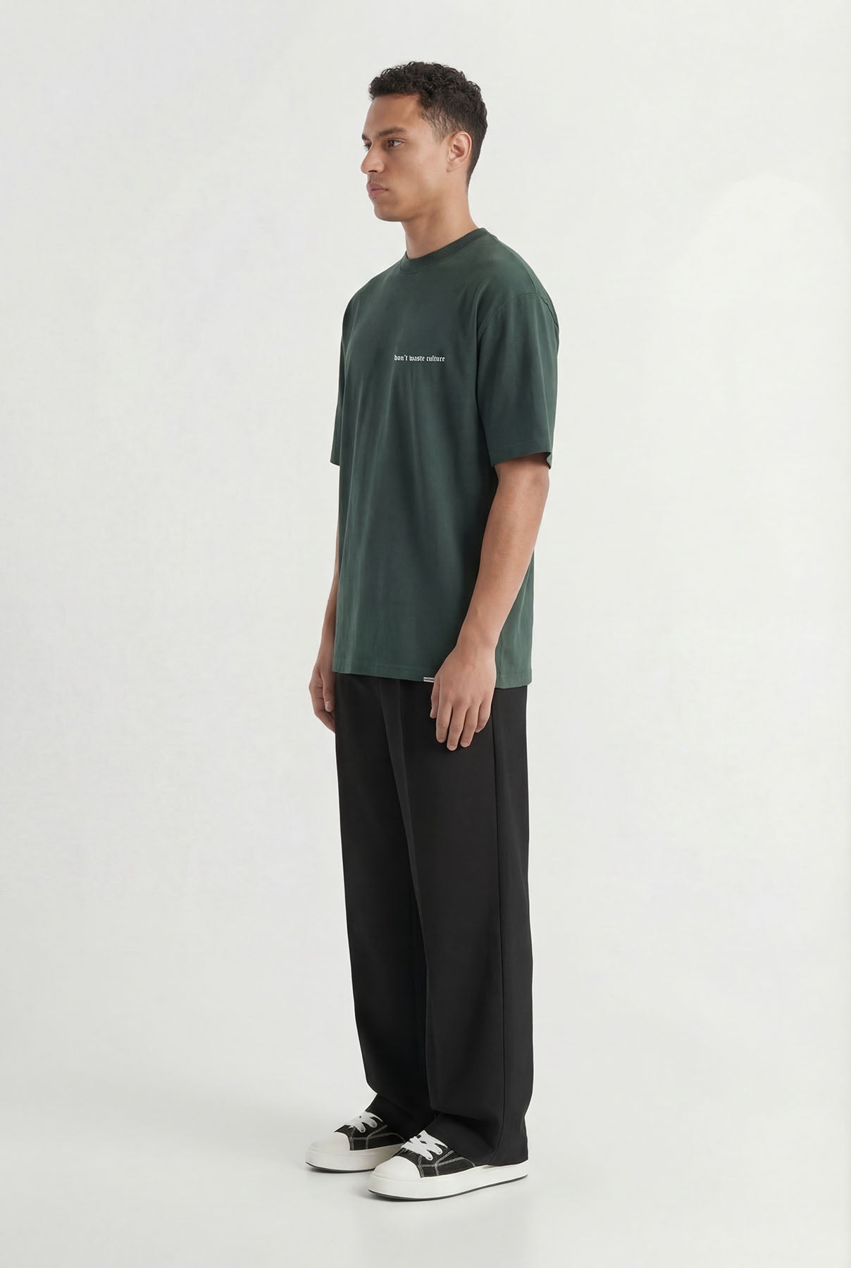 Millet | Dark Green - T-shirts Don't Waste Culture
