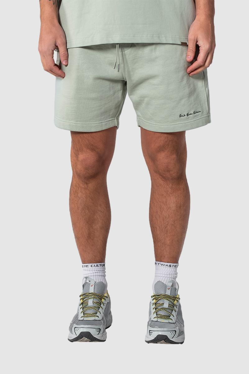 Yosef Men Streetwear Shorts Greyish Blue don t waste culture