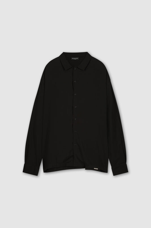 Oversized Streetwear Overshirt Black