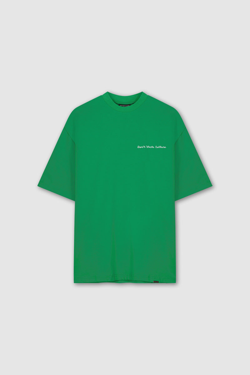 Oversized Streetwear T-shirt Green